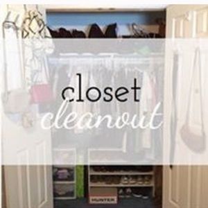 Closet sale! Everything must go! Make me an offer!
